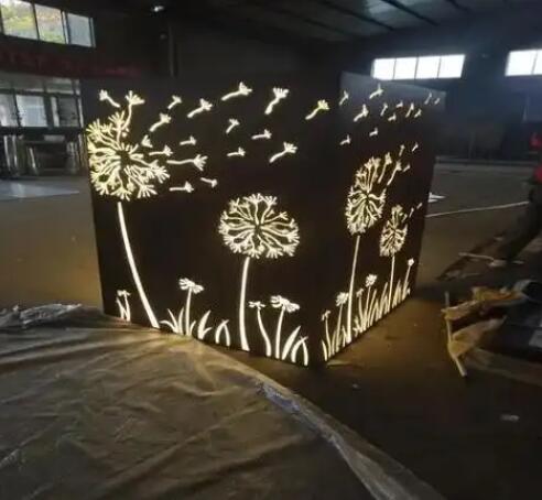 丰南耐候钢灯箱